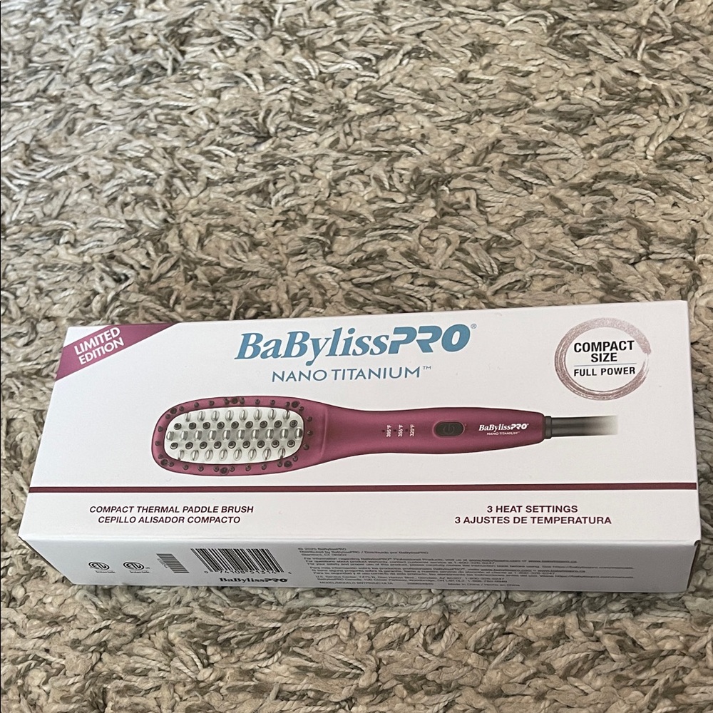 LIMITED EDITION BABYLISS MINI THERMAL BRUSH